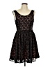 Assorted Brands Hearts Black Cocktail Dress Size L - photo 1