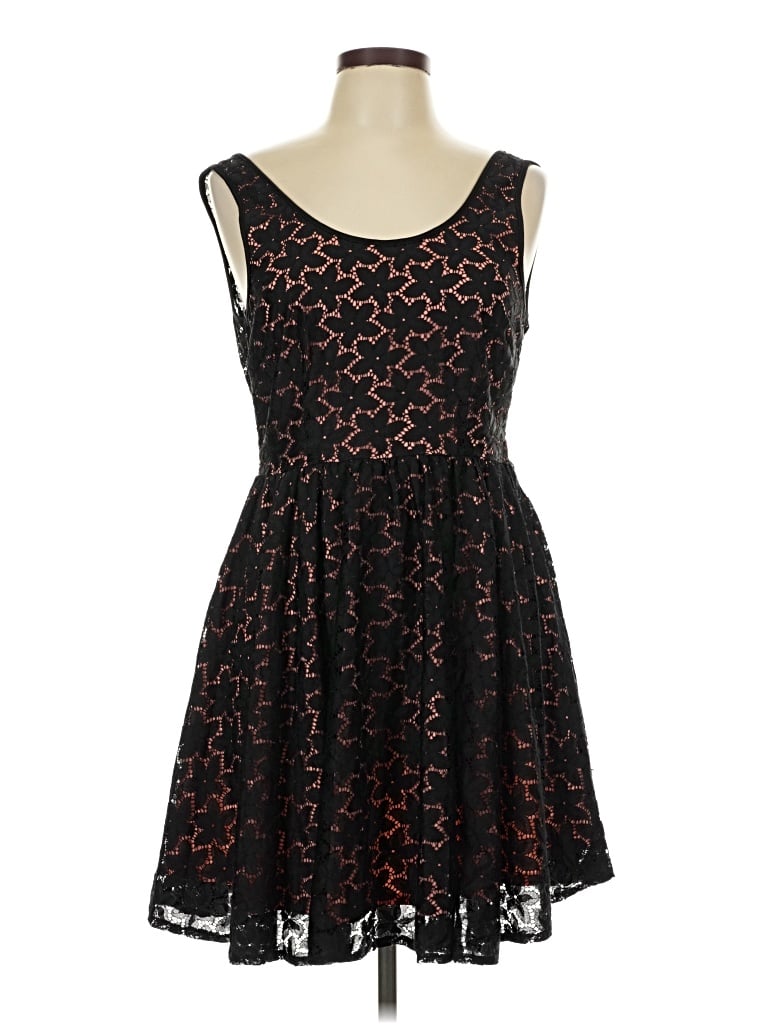 Pre-owned Assorted Brands Cocktail Dress In Black