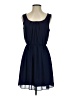 Iz Byer 100% Polyester Solid Blue Casual Dress Size S - photo 1