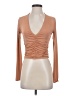 And Now This Tan Long Sleeve Top Size S - photo 1
