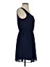 Iz Byer 100% Polyester Solid Blue Casual Dress Size S - photo 4
