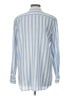 Chaps Stripes Blue Long Sleeve Button-Down Shirt Size L - photo 2