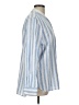 Chaps Stripes Blue Long Sleeve Button-Down Shirt Size L - photo 4