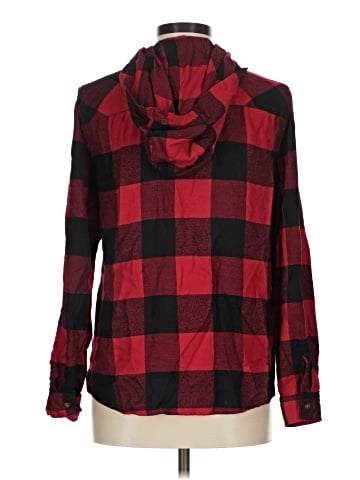 Hippie Rose Long Sleeve Button-Down Shirt (view 2)