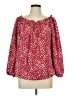 Shein 100% Polyester Red 3/4 Sleeve Blouse Size 12 - photo 1