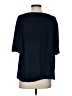 Ann Taylor 100% Polyester Blue 3/4 Sleeve T-Shirt Size S - photo 2