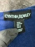 Cynthia Rowley 100% Wool Blue Wool Pullover Sweater Size M - photo 7