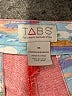 TABS Bermuda Chevron-herringbone Red Shorts Size 36 waist - photo 3