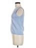 Etcetera Blue Sleeveless T-Shirt Size M - photo 5