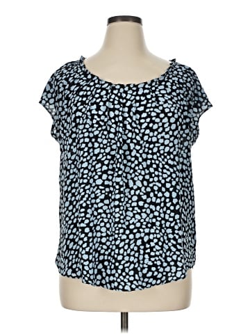 Joe Fresh Short Sleeve Blouse (view 1)