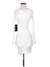 Bebe White Cocktail Dress Size S - photo 1