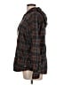 L.L.Bean 100% Cotton Plaid Gray Jacket Size L - photo 5