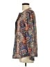 Assorted Brands Paisley Blue Long Sleeve Blouse Size L - photo 5
