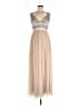 Needle & Thread 100% Nylon Tan Cocktail Dress Size 6 - photo 1