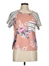 Doublju Pink Short Sleeve Top Size M - photo 1