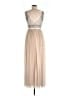 Needle & Thread 100% Nylon Tan Cocktail Dress Size 6 - photo 2