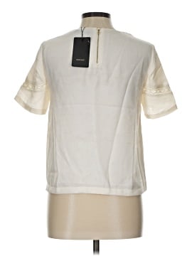 Color Block Short Sleeve Blouse (view 2)