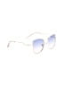 DIFF Blue White Sunglasses One size - photo 1