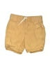 Old Navy 100% Cotton Solid Tan Khaki Shorts Size 2T - photo 1