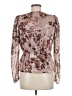 Express Brown Long Sleeve Blouse Size M - photo 2