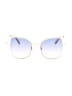 DIFF Blue White Sunglasses One size - photo 2
