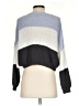 Debut 100% Polyester Color Block Gray Pullover Sweater Size XS - photo 2
