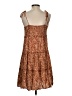 Assorted Brands Animal Print Brown Casual Dress Size S - photo 2