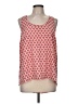 Pleione 100% Polyester Red Sleeveless Top Size M - photo 1