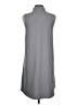Soybu Solid Gray Casual Dress Size L - photo 2