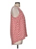 Pleione 100% Polyester Red Sleeveless Top Size M - photo 4