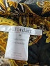 K. Jordan 100% Polyester Paisley Gold Long Sleeve Blouse Size 2X - photo 7