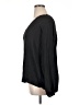 Vince. 100% Polyester Black Long Sleeve Blouse Size XL - photo 5