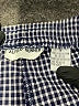 Alfred Dunner Checkered-gingham Gray Casual Pants Size 8 - photo 7