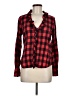 Gap Plaid Red Long Sleeve Blouse Size M - photo 1