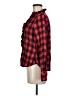 Gap Plaid Red Long Sleeve Blouse Size M - photo 5