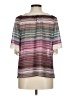 John Paul Richard 100% Polyester Pink 3/4 Sleeve Blouse Size M - photo 2