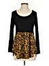 B.E. Stage Black Long Sleeve Top Size S - photo 1