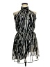 Nine Britton Graphic Black Cocktail Dress Size L - photo 1