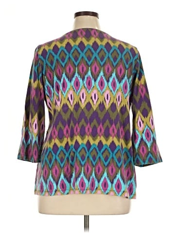 Ruby Rd. 3/4 Sleeve Top (view 2)