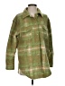 Joie Plaid Green Coat Size S - photo 1