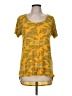 Lularoe Yellow Short Sleeve T-Shirt Size M - photo 1