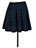 Hot Topic Plaid Blue Casual Skirt Size S - photo 2