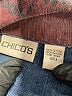 Chico's 100% Cotton Graphic Blue Jacket Size XL (3) - photo 6