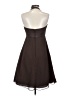Alfred Angelo 100% Polyester Solid Brown Cocktail Dress Size 6 - photo 2