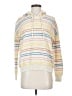 Stitches & Stripes 100% Cotton Stripes Ivory Pullover Sweater Size XS - photo 1