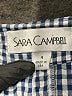 Sara Campbell Checkered-gingham Blue Casual Dress Size 4 - photo 7