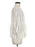 Fever 100% Rayon Ivory 3/4 Sleeve Blouse Size M - photo 4