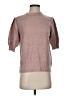 Adrienne Vittadini Brown Short Sleeve Top Size S - photo 1