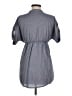 Decree 100% Cotton Gray Short Sleeve Blouse Size M - photo 2