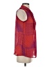 Banana Republic 100% Polyester Red Sleeveless Blouse Size S - photo 4
